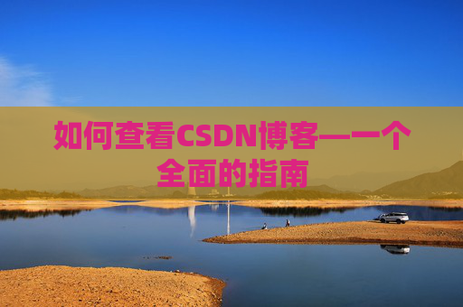 如何查看CSDN博客—一个全面的指南