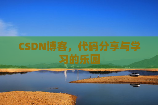 CSDN博客，代码分享与学习的乐园